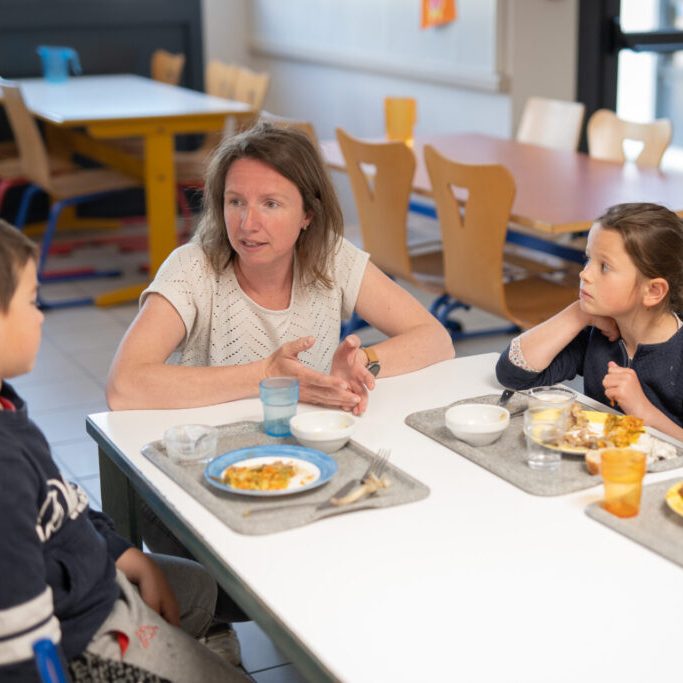 Sensibilisation des convives sur le temps du déjeuner