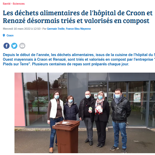 Article - Les Pieds sur Terre